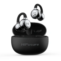 HiFuture Flexclip Earbuds  Black FLEXCLIP-BLACK