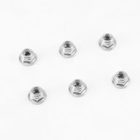 FMS 11023 Nylon Flange Lock Nuts M4