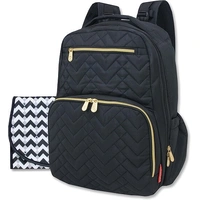 Fisher Price Morgan Nappy Backpack Black FP-92039