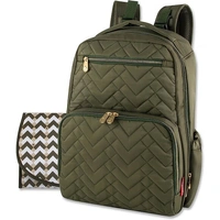 Fisher Price Morgan Nappy Backpack Olive FP-92133