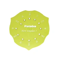 Futaba SX Servo Horn Drill Template 3(15.5mm-21mm) [FUTSXHT31521]