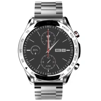 HiFuture FUTUREGO PRO Classic Stainless Steel Smart Watch - Silver