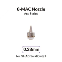 Gaahleri Airbrush 0.28mm Nozzle for GHAC-Swallowtail