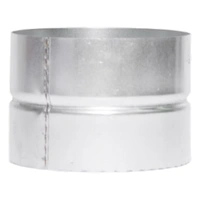 Sirius 200mm External Duct Connectors Galvanised Steel GDC-200E