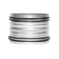 Sirius 300mm Internal Duct Connectors Galvanised Steel Rubber G GDC-300