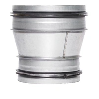 Sirius 125/150mm Duct Reducer Galvanised Steel GDR125/150