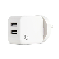 Essentials Dual USB 3.1A Wall Charger White GG520074