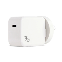 Gecko 20W GAN Single USB-C Wall Charger White GG520099