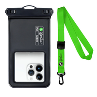 Gecko Waterproof Pouch Black & Green GG900084