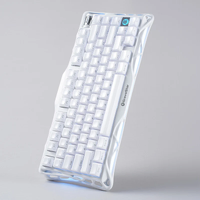GravaStar Mercury K1 Wireless Mechanical Gaming Keyboard Special Edition Opaline White GSK1_WHT