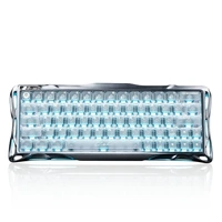 GravaStar Mercury V60 Pro Hall Effect Magnetic Switch Gaming Keyboard Frost Silver GSV60PRO_X_SFRO