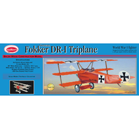 Guillow's Fokker Triplane - Laser Cut Balsa Plane Model Kit