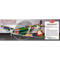 Guillow's Spitfire - Laser Cut Balsa Plane Model Kit