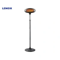 LENOXX FREE-STANDING OUTDOOR QUARTZ HEATING ELEMENT HEATER, WATER RESISTAND