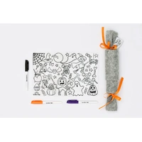 Scribble Mat Halloween Cracker 30x20cm Midi Size