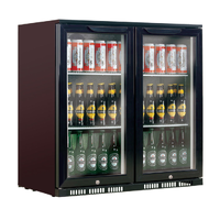 Heller 98L Beverage Centre With Fan - Black HBC98F