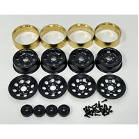 Hobby Plus 1.2 Steelie Bead Lock Wheel (Black)