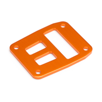 HPI Center Diff. Plate Trophy Flux Series (Orange) [101673]