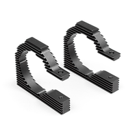 HPI 102401 HEAVY DUTY HEATSINK MOTOR MOUNTS 10MM (40MM/GRAY/2PCS)