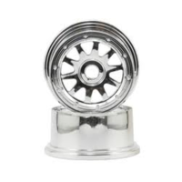HPI TR-10 Wheel Chrome (120X65mm/-10mm Offset) [104977]