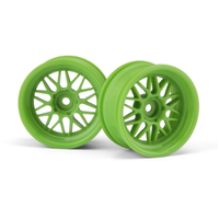 HPI HRE C90 Wheel 26mm Green (6mm Offset/2Pcs) [106772]