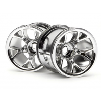 HPI MT Mesh Wheel (Chrome) [2197]