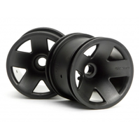 HPI 3041 TYPE F5 TRUCK WHEEL FRONT BLACK
