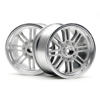 HPI 3139 8 SPOKE WHEEL MATTE CHROME