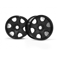 HPI Warlock Wheel Black (83X56mm/2Pcs) [3191]