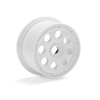 HPI 3335 OUTLAW WHEEL/WHITE(120X65/ 10MM OFFSET/2PCS)