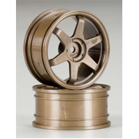 HPI TE37 Wheel 26mm Bronze (0mm Offset) [3838]