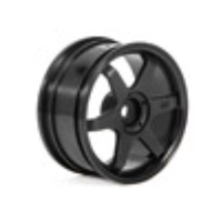 HPI TE37 Wheel 26mm Black (3mm Offset) [3841]