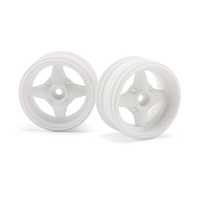 HPI 3905 Mx60 4 Spoke Wheel White (3mm Offset/2Pcs)