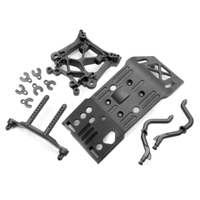 HPI Skid Plate/Body Mount/Shock Tower Set [85234]