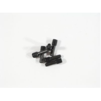 HPI Screw Shaft M4x2.5x12mm (Black/6pcs) [86094]