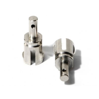 HPI Heavy-Duty Diff Shaft 14X34mm (Silver/2Pcs) [86278]