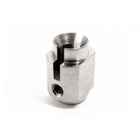 HPI Heavy-Duty Cup Joint 5X10X18mm(D Cut - Silver) [86331]