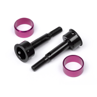 HPI Rear Universal Axle 12.5X31mm (W/ Retainers/2Pcs) [86965]