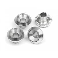 HPI Wheel Washer (Silver/4Pcs) [86985]