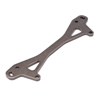 HPI Rear Shock Mount Plate A (Gunmetal/+12mm) [87551]