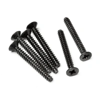 HPI TP. Flat Head Screw M3X25mm (6Pcs) [Z583]