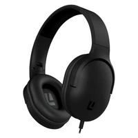 Liquid Ears All Day Wired Over-Ear Headphone Black