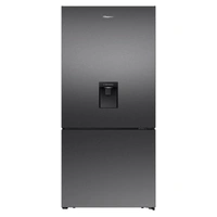 Hisense PureFlat Bottom-Mount 500L Fridge -  Dark Steel* 