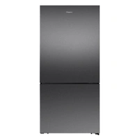 Hisense 503L EcoVision Series Bottom-Mount Fridge Dark Stainless Steel 