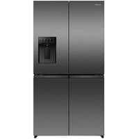 Hisense PureFlex UV Water Treatment Technology French Door HRCD640TBW 640L Dark Stainless Steel