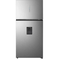 Hisense 496L Stainless Steel Top Mount Refrigerator with Water Dispenser