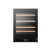 Hisense 46 Bottle Dual-Zone Wine Cabinet Black HRWC46B
