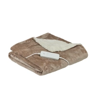 Homedics Heated Throw Blanket -Cream HTB-1000CE-AU