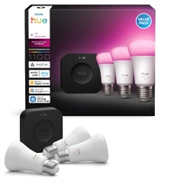 Philips HueWCA 8.1W A60 E27 Smart Bulb Pro Kit 3 Pack HUEWCA75WE27PROKIT