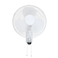 Heller 40cm Wall Fan With 3 Large Blade Pullcord HWF40P